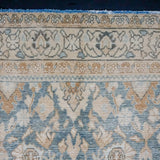 5’ x 9’11 Classic Antique Gallery Rug Muted Denim Blue, Ivory + Camel SB '4423