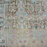 8’2 x 11’5 Classic Vintage Rug Blue, Pink, Beige and Brown Carpet SB