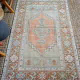 4 x 7 Vintage Oushak 3467