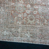 10’ x 13’7 Classic Vintage Rug Muted Black, Rust, Gray + Slate SB '4479