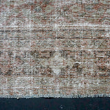 10’ x 13’7 Classic Vintage Rug Muted Black, Rust, Gray + Slate SB '4479