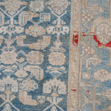 3’4 x 7’4 Classic Antique Rug Muted Red, Blue + Beige SB '4615
