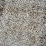 3’9 x 10’6 Classic Vintage Runner Muted Camel Beige & Brown SB '4484