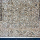 3’9 x 10’6 Classic Vintage Runner Muted Camel Beige & Brown SB '4484