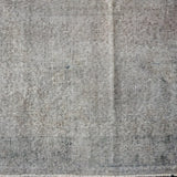3’7 x 6’7 Vintage Oushak Rug Gray Overdyed Carpet