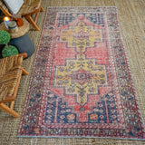 5 x 9 Vintage Oushak 3377