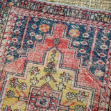 5 x 9 Vintage Oushak 3377