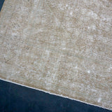 9’9 x 12’10 Classic Vintage Rug Muted Camel Brown & Gray SB '4689