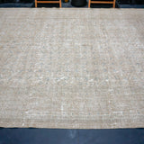 9’9 x 13’5 Classic Vintage Rug Muted Greige, Blue + Camel SB '4694