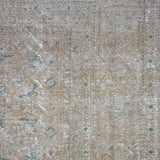 9’9 x 13’5 Classic Vintage Rug Muted Greige, Blue + Camel SB '4694