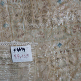 9’9 x 13’5 Classic Vintage Rug Muted Greige, Blue + Camel SB '4694