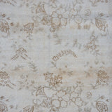 6’9 x 10’1 Vintage Oushak Rug Muted Beige & Brown SB '4406