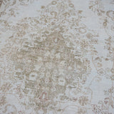 6’ x 11’2 Vintage Oushak Rug Beige, Taupe + Wine SB '4533