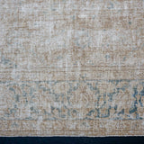 8’9 x 12’7 Classic Semi Antique Rug Muted Beige & Denim Blue