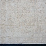 7’4 x 10’ Vintage Oushak Rug Muted Beige + Sage SB '4267