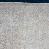 8’6 x 12’8 Vintage Oushak Rug Muted Beige & Purple Gray SB '4409