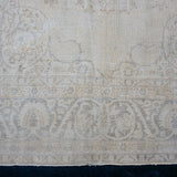 8’6 x 12’8 Vintage Oushak Rug Muted Beige & Purple Gray SB '4409