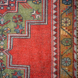 5 x 9 Vintage Oushak 3561