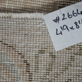 5 x 9 Vintage Oushak 2664