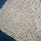 7’ x 9’10 Classic Antique Rug Muted Beige + Brown '4281