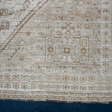 7’ x 9’10 Classic Antique Rug Muted Beige + Brown '4281