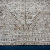 7’ x 9’10 Classic Antique Rug Muted Beige + Brown '4281