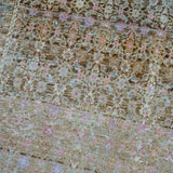 4’2 x 6’3 Classic Vintage Carpet Muted Bronze, Blue & Pink