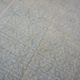 Hold for MD til 5/8*10’5 x 13’7 Classic Vintage Mahal Rug Muted Light  Blue + Ivory 60’s Carpet SB