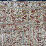 9’10 x 13’1 Classic Antique Rug Muted Taupe & Wine