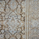 8’10 x 12’ Classic Antique Rug Muted Beige, Brown + Gray Carpet SB