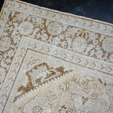 9’8 x 12’4 Classic Antique Rug Muted Beige, Gray & Brown '3695