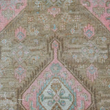 3’6 x 13’9 Persian Malayer Runner Camel and Blush Pink '2914