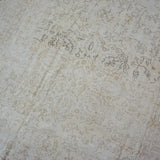 7’ x 11’ Vintage Oushak Rug Beige & Brown All Over Design Carpet '3599