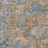 7’ x 10’1 Classic Vintage Rug Muted Blue + Blush-Beige Carpet