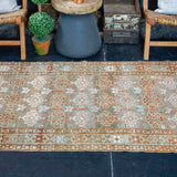 3’3 x 6’6 Classic Vintage Rug Muted Bronze, Copper & Blue Carpet '3645