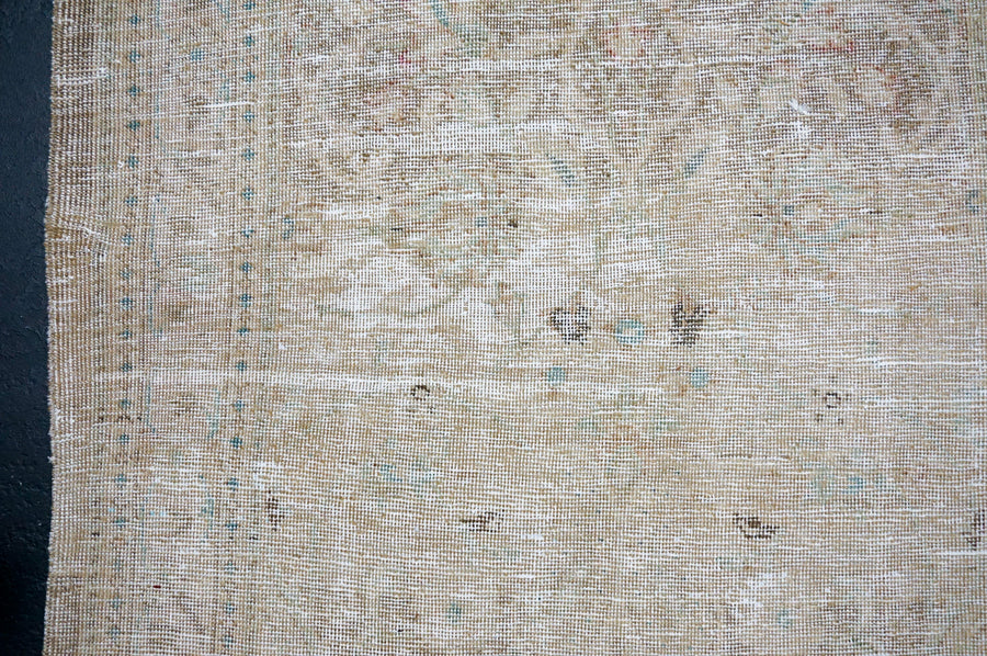 3’3 x 10’3 Classic Vintage Runner Muted Beige, Taupe & Green