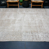 7’ x 11’ Classic Vintage Malayer Taupe, Sea Blue & Sage Green