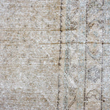 7’ x 11’ Classic Vintage Malayer Taupe, Sea Blue & Sage Green