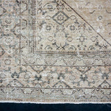 9’8 x 13’ Classic Vintage Mahal Muted Greige & Sage Green & Wine '5080