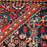 4’3 x 6’10 Vintage Mahal Carpet Jewel Tones 70’s