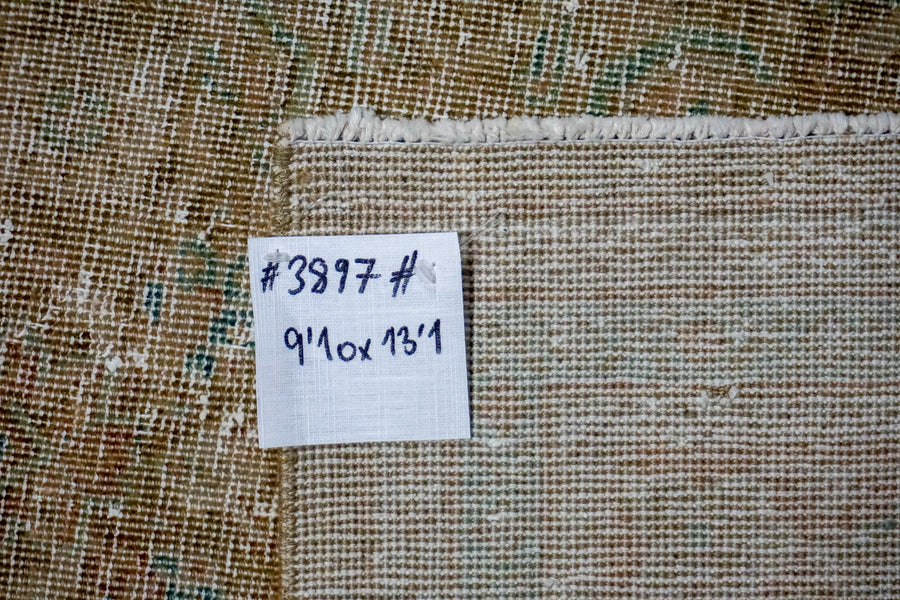 9’10 x 13’1 Classic Vintage Rug Gray, Olive, Plum & Blue
