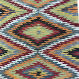 3 x 5 Kilim Rug Anatolian Turkish Vintage Bohemian Kilim Flatweave Carpet