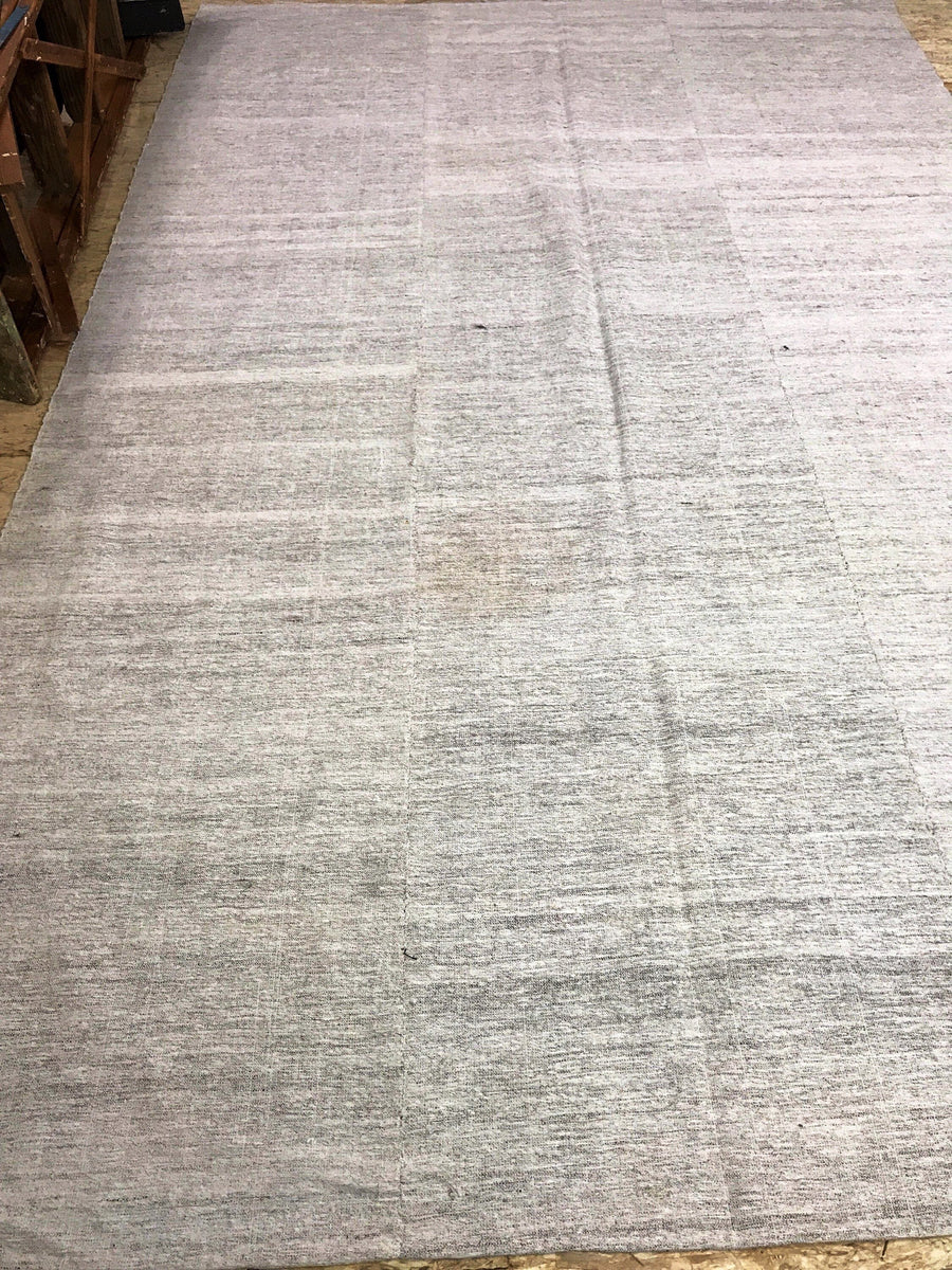 MCM Super Fine 6x9 Gray, White, Brown Vintage Kilim Rug Turkish Kilim Carpet from the 70's
