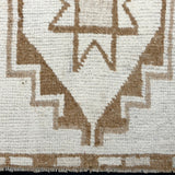 3’5 x 10’8 Herki Runner Cream & Muted Warm Brown '4928