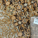 6’1 x 12’8 Classic Antique Runner Muted Copper, Brown, Bone & Denim