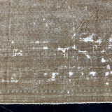 9’ x 13’3 Vintage Rug Camel Beige, Gray, Sage & Denim '4954