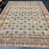 7’ x 10’1 Classic Vintage Rug Copper, Sea Blue & Bronze '4940