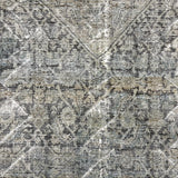 10’6 x 13’6 Classic Vintage Carpet Muted Gray + Blue SB