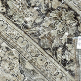 9’5 x 12’9 Classic Antique Rug Muted Black, Sage & Gray '5331