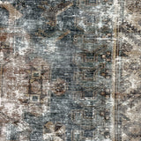 4’9 x 9’4 Classic Vintage Rug Muted Denim Blue, Copper & Tan SB '5235